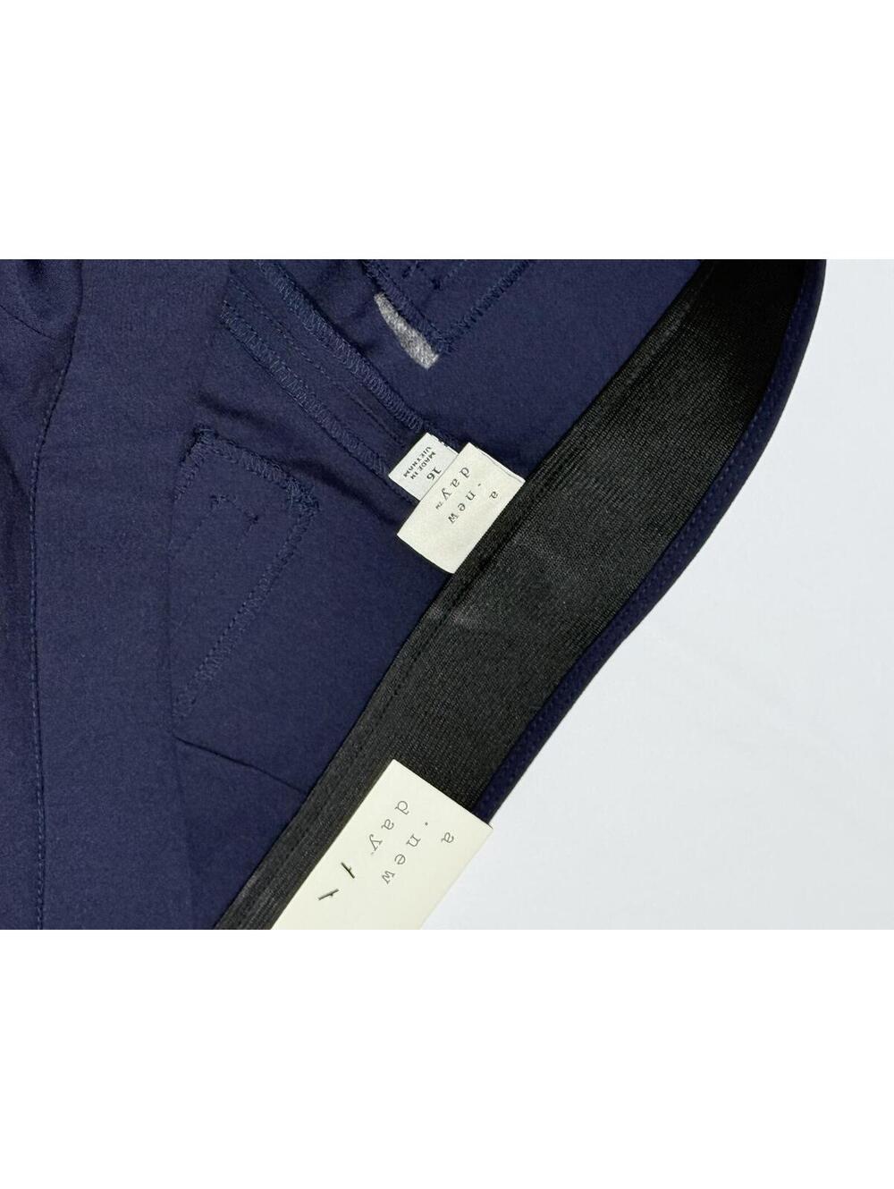 A New Day Women's Navy Blue Skinny Pants Size 16R